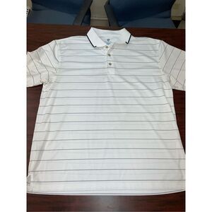 Pro Tour Coolplay Stripe Mens Golf Polo Shirt Size X-Large